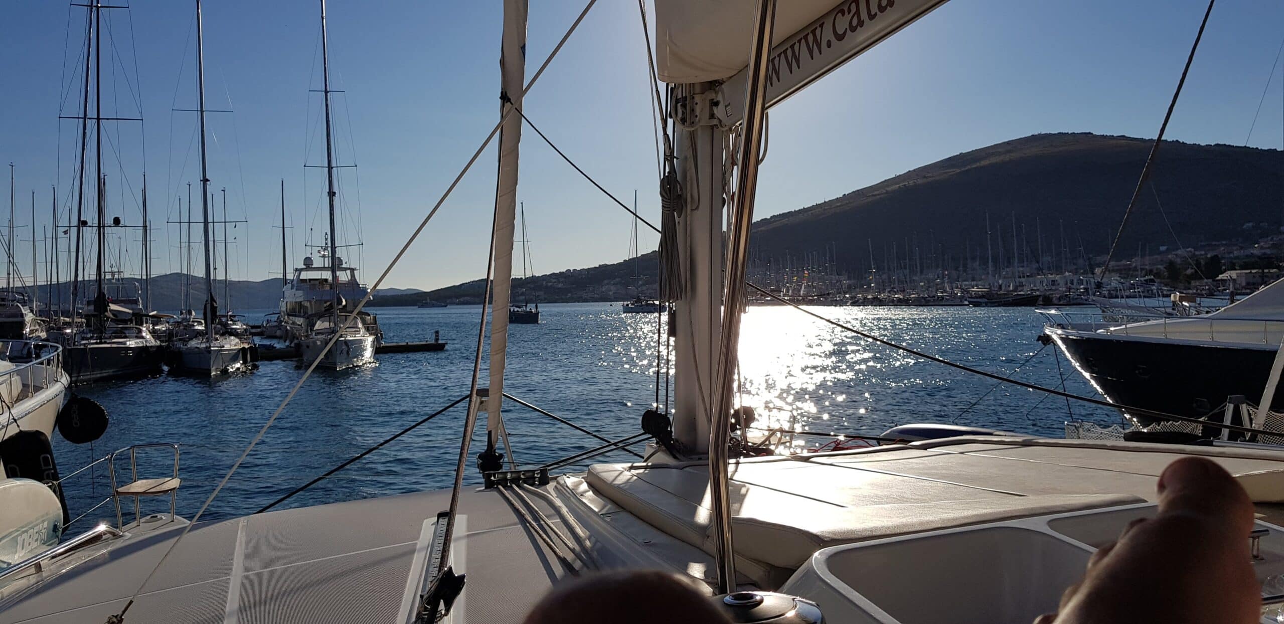 Charter med skipper i Kroatia